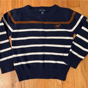 Andy and Evan Navy Striped Sweater